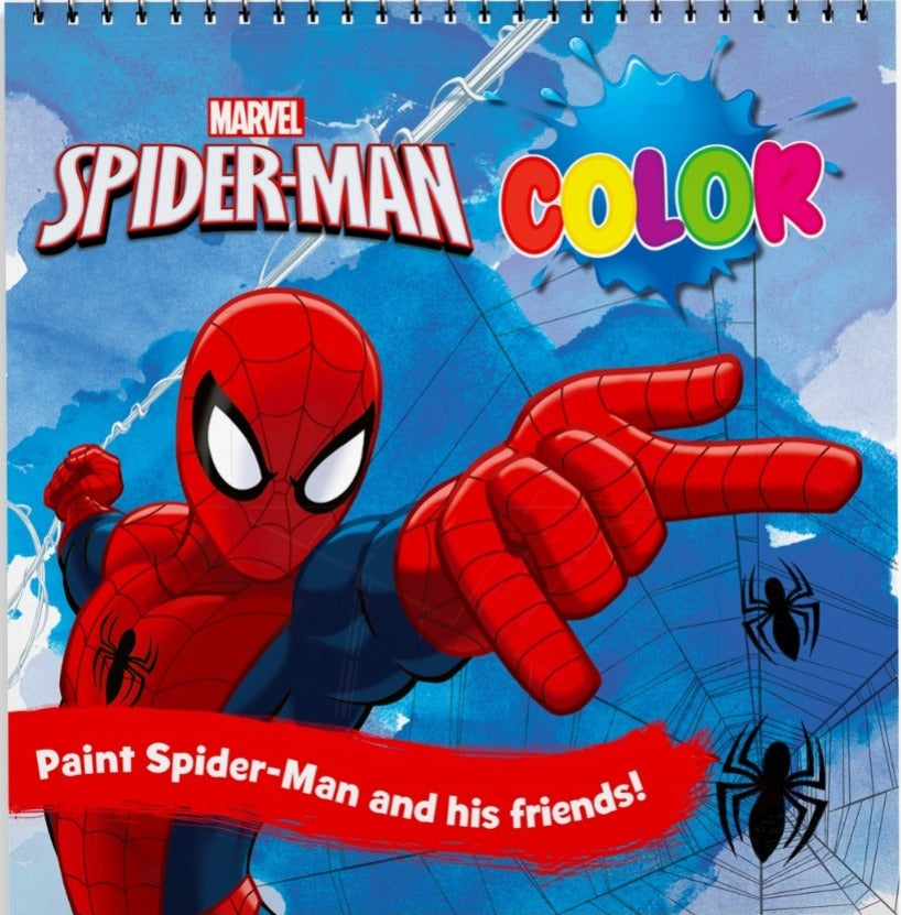 Marvel spiderman  - Paint Spider-Man and his friends