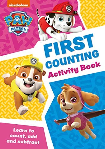 Paw Patrol First counting activity book