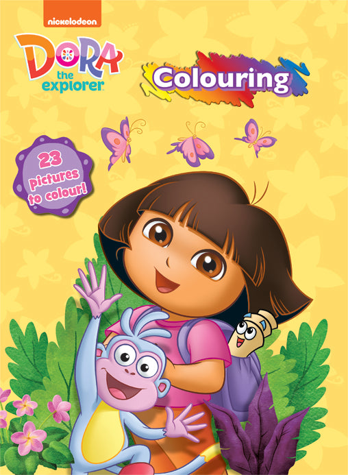 Dora the expiorer coloring