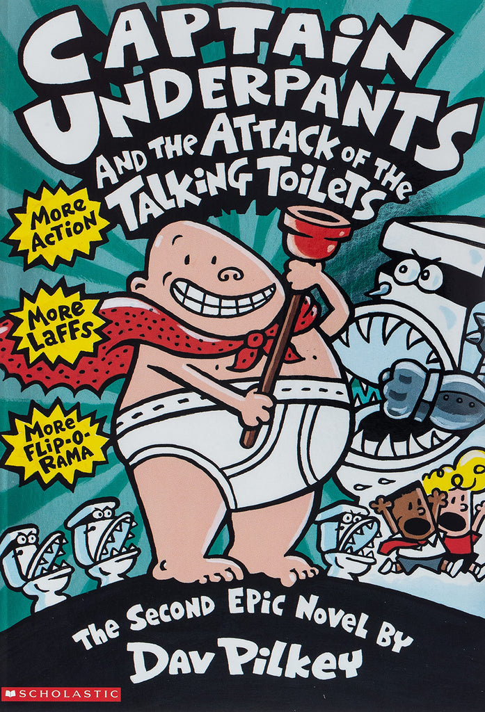Captain underpants and the attack of the talking toilets