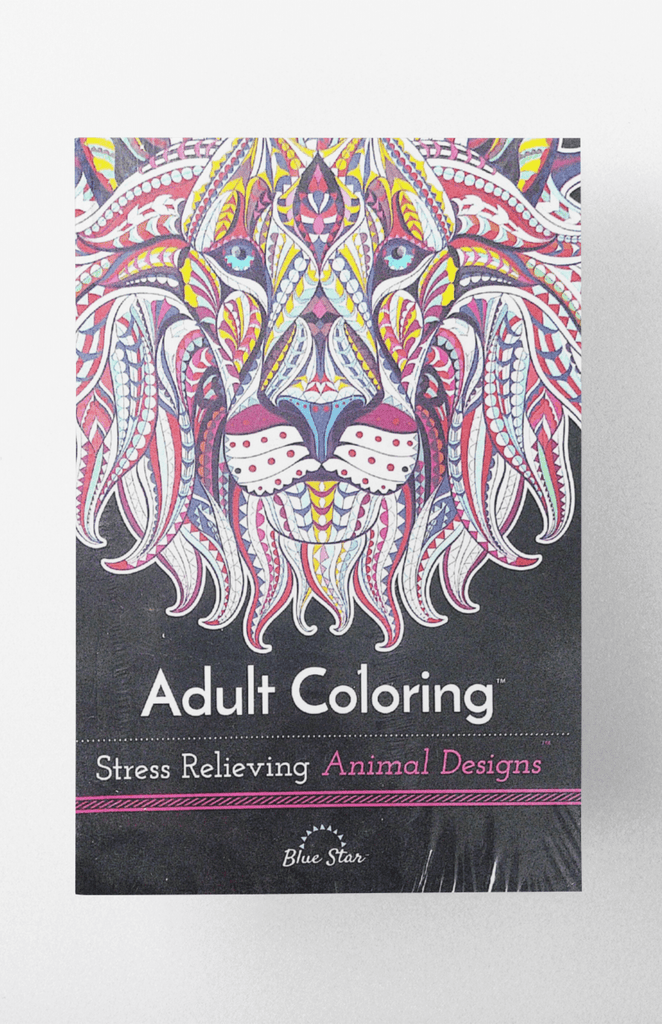 Generic Animal Designs Adult Coloring Book