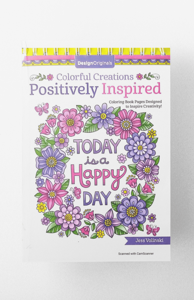 Generic Adult Coloring Book - Positively Inspired